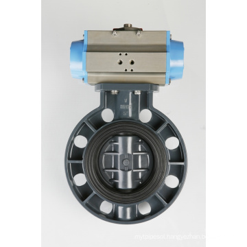 Electric Plastic Butterfly Valve